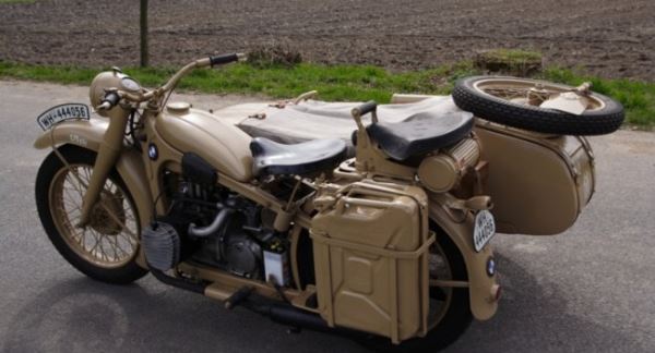 BMW R-12: что представлял собой военный мотоцикл Вермахта