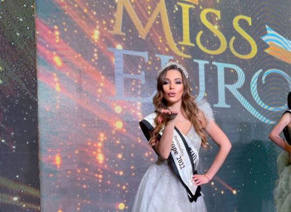 Miss Personality – сила воли и характер принесли москвичке титул на конкурсе Мисс Европа 2022!